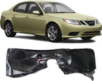 Front Fender Liner Right Passenger Side Direct Replacement Compatible With 2006-2009 Saab 9-3 SB1249106 12764963