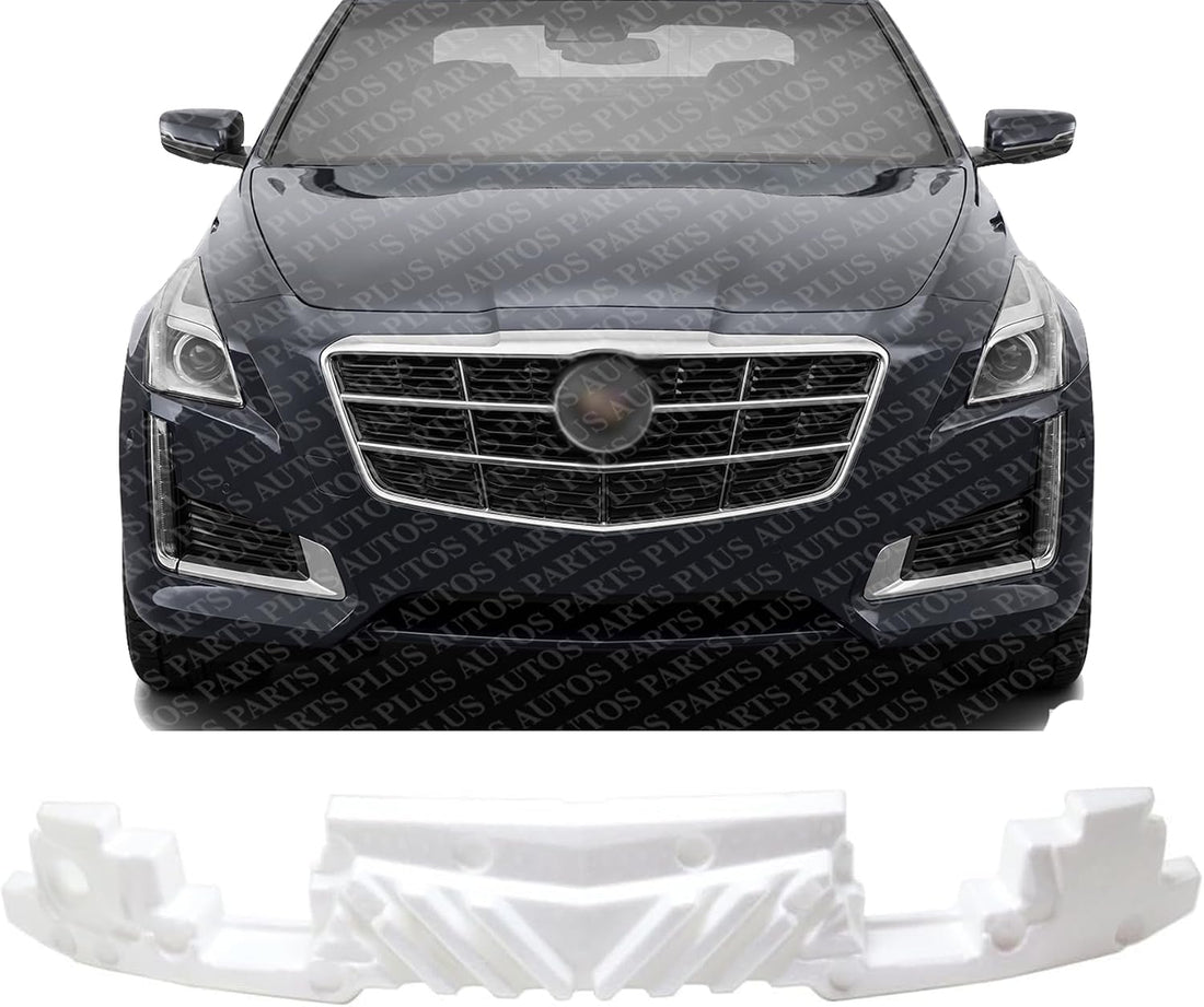 Front Bumper Outer Impact Absorber Direct Replacement Compatible With 2013-2014 Cadillac ATS GM1070288 22787981