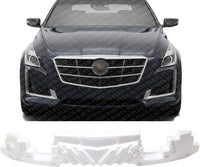 Front Bumper Outer Impact Absorber Direct Replacement Compatible With 2013-2014 Cadillac ATS GM1070288 22787981