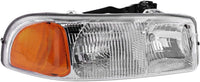 Front Head Light Assembly Right Passenger Side Direct Replacement Compatible With 1999-2006 GMC Sierra 1500 2500HD 3500 GM2503188 15850352