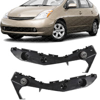 Front Bumper Lower Support Bracket Plastic Right Passenger & Left Driver Side Direct Replacement Compatible With 2004-2009 Toyota Prius TO1043109 TO1042109 5211547010 5211647010