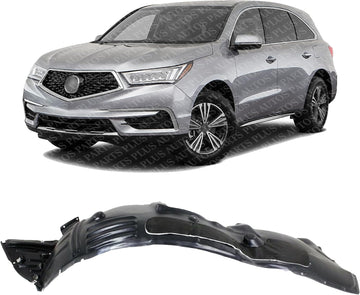 Front Fender Liner Left Driver Side Direct Replacement Compatible with 2014-2016 Acura MDX AC1248132 74151TZ5A10