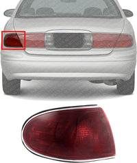 Tail Lights Outer Left Driver Side Direct Replacement Compatible With 2001-2005 Buick LeSabre GM2800151 15228559