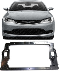 Front Radiator Support Steel Direct Replacement Compatible With 2015-2017 Chrysler 200 CH1225283 68247595AA
