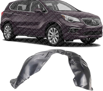 Front Fender Liner Right Passenger Side Direct Replacement Compatible With 2016-2020 Buick Envision GM1249285 23317204