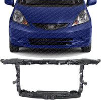 Front Radiator Support Assembly Steel Direct Replacement Compatible With 1909-2011 Honda Fit HO1225160 60400TK6A01ZZ