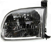 Set Of 2 Front Headlight Assembly Right Passenger & Left Driver Side Direct Replacement Compatible With 2000-2004 Toyota Tundra TO2503129 TO2502129 811100C010 811500C010