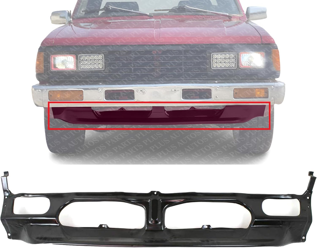 Front Bumper Lower Valance Primed Direct Replacement Compatible With 1983-1986 Nissan 720 NI1095113 6265092W00