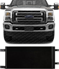 Front AC Condenser Aluminum Core Direct Replacement Compatible With 2011-2016 Ford F-Series Super Duty FO3030235 BC3Z19712A