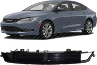 Front Lower Active Grille Shutter Direct Replacement Compatible With 2015-2017 Chrysler 200 CH1206102 68302662AA
