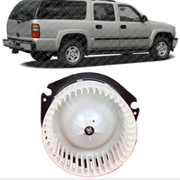 Rear Heater Blower Motor Direct Replacement Compatible with 2000-2006 Chevrolet Suburban 1500 GM3126103 52495789
