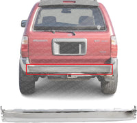 Rear Step Bumper Face Bar Chrome Steel Direct Replacement Compatible With 1999-2002 Toyota 4Runner TO1102228 5210535360
