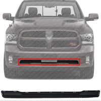 AUTOS PARTS PLUS Front Bumper Grille Closeout Panel Plastic Direct Replacement Compatible With Ram 1500 2013-2018 CH1036159 68207015AA