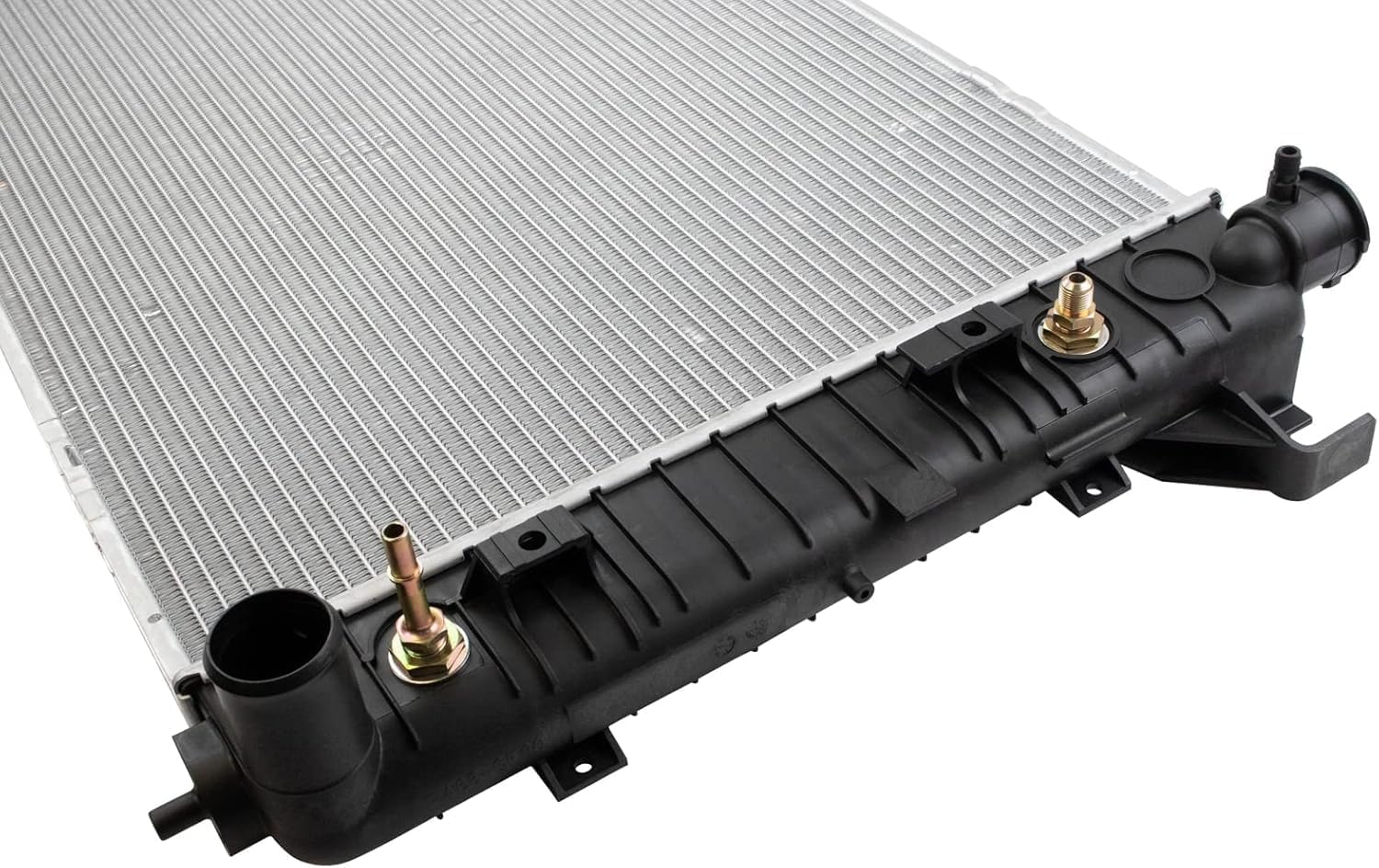 Front Radiator Aluminum Core Direct Replacement Compatible With 1998-2002 Dodge Ram 1500 2500 3500 CH3010151 52029189AD
