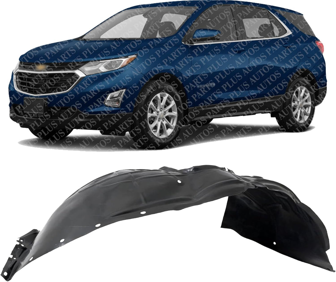 Front Inner Fender Liner Left Driver Side Direct Replacement Compatible With 2018-2023 Chevrolet Equinox GM1248278 84364222