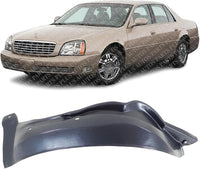 Front Fender Liner Left Driver Side Direct Replacement Compatible With 2000-2005 Cadillac DeVille GM1248166 25740093