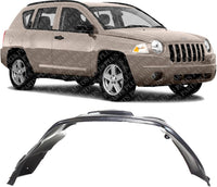 Front Fender Liner Right Passenger Side Direct Replacement Compatible With 2007-2010 Jeep Compass CH1249133 5303870AG