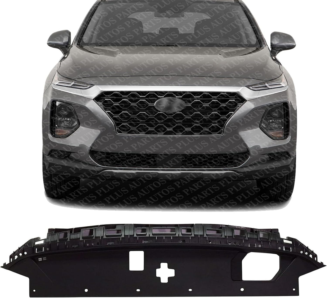 Front Upper Radiator Support Plastic Direct Replacement Compatible With 2019-2020 Hyundai Santa Fe HY1224116 86390S2000