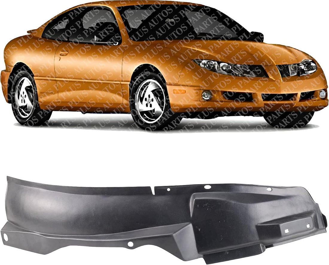 Front Fender Liner Rear Section Right Passenger Side Direct Replacement Compatible With 1995-2005 Pontiac Sunfire GM1249124 22647268