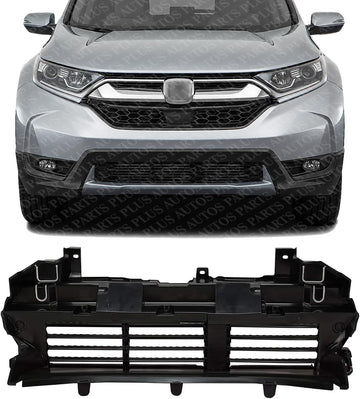 Front Upper Active Grille Shutter Plastic Direct Replacement Compatible With 2017-2020 Honda CR-V HO1206100 71300TLAA01