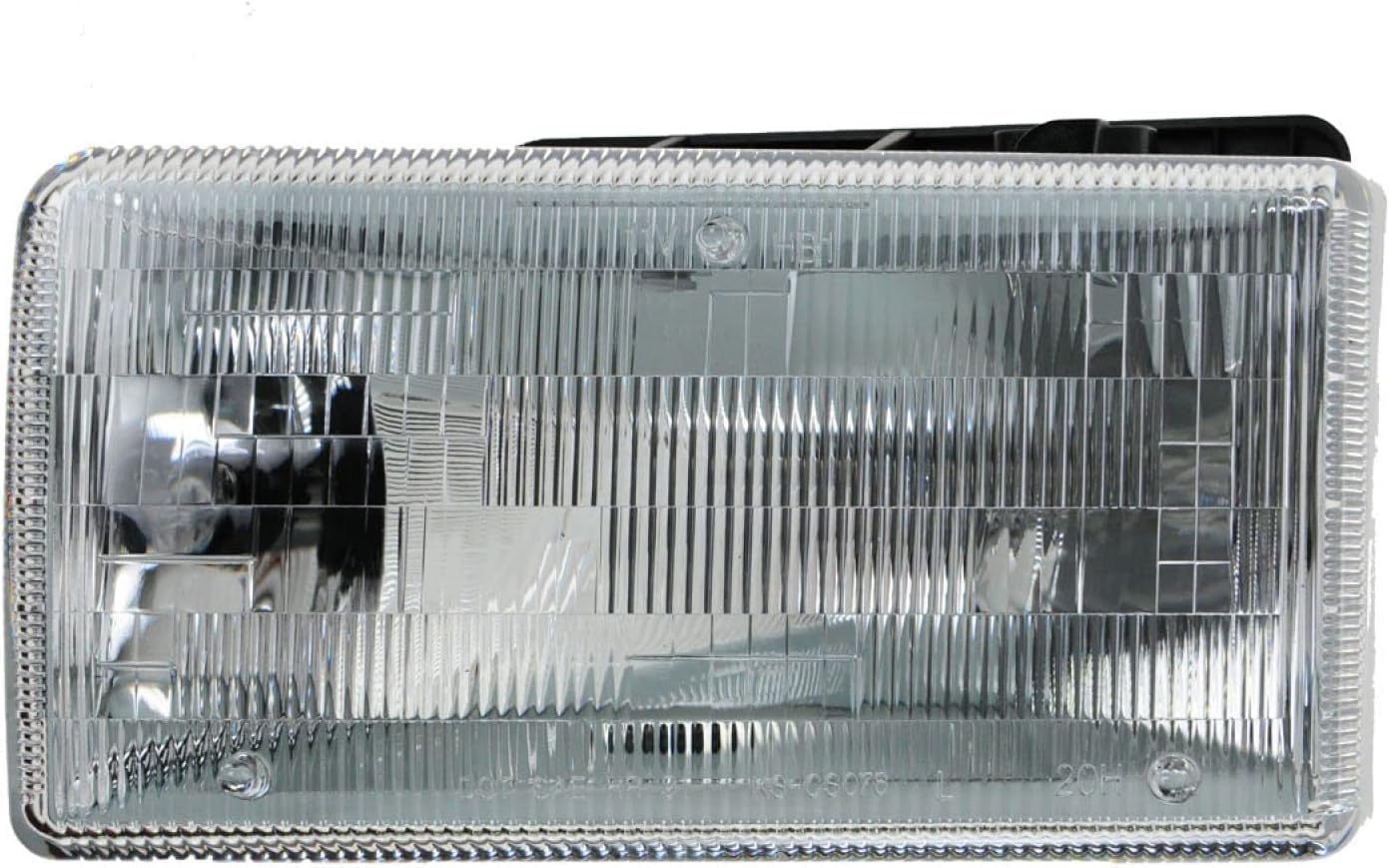 Set Of 2 Front Head Light Assembly Halogen Right Passenger & Left Driver Side Direct Replacement Compatible With 1991-1996 Dodge Dakota CH2503105 CH2502105 55054714 55054715