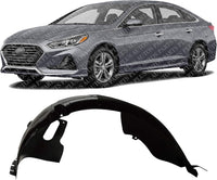 Front Fender Liner Left Driver Side Direct Replacement Compatible With 2018-2019 Hyundai Sonata HY1248169 86811C2600