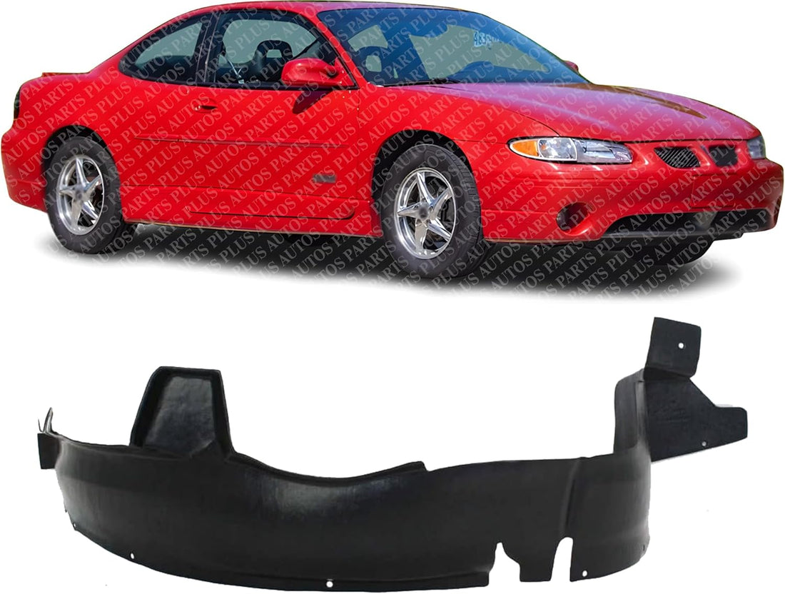 Front Fender Liner Right Passenger Side Direct Replacement Compatible With 1997-2003 Pontiac Grand Prix GM1249131 10309517