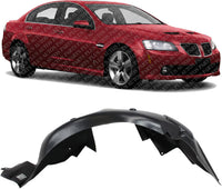 Front Inner Fender Liner Right Passenger Side Direct Replacement Compatible With 2008-2009 Pontiac G8 GM1249204 92161690