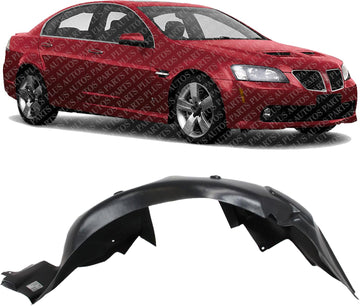 Front Inner Fender Liner Right Passenger Side Direct Replacement Compatible With 2008-2009 Pontiac G8 GM1249204 92161690