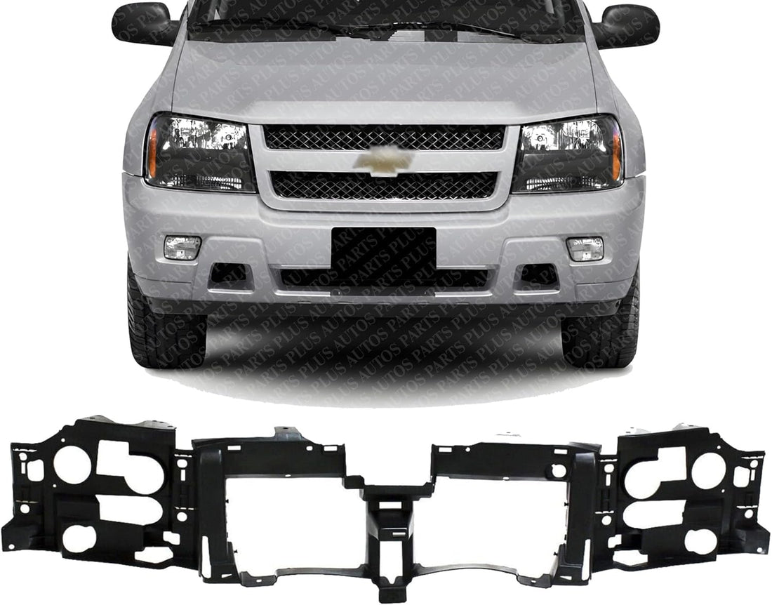 Front Header Panel Direct Replacement Compatible With 2002-2009 Chevrolet Trailblazer GM1221125 15831182