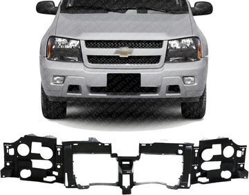 Front Header Panel Direct Replacement Compatible With 2002-2009 Chevrolet Trailblazer GM1221125 15831182