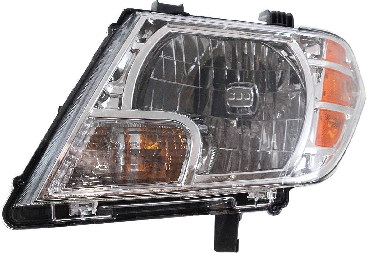 Set OF 2 Front Head Light Assembly Left Driver & Right Passenger Side Direct Replacement Compatible With 2009-2021 Nissan Frontier NI2502188 NI2503188 26060ZL40B 26010ZL40B
