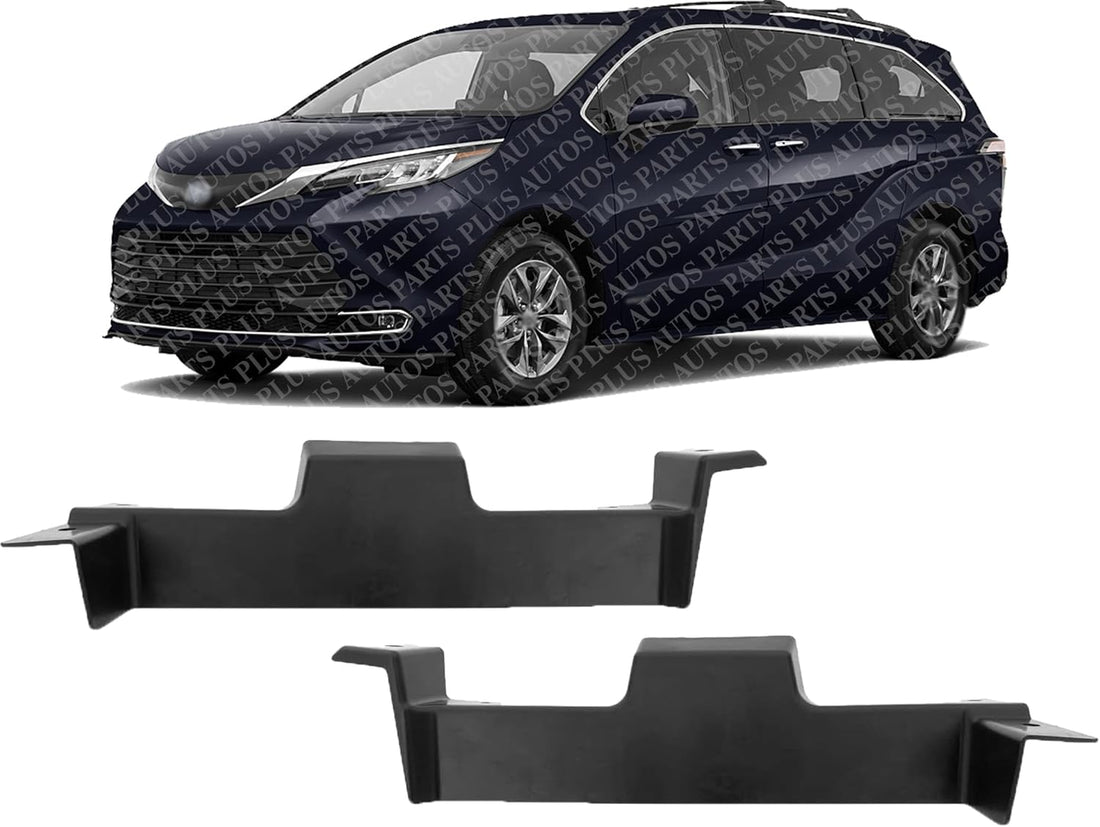 Set Of 2 Front Fender Liner Left Driver & Right Passenger Side Direct Replacement Compatible With 2021-2025 Toyota Sienna TO1250151 5385308010