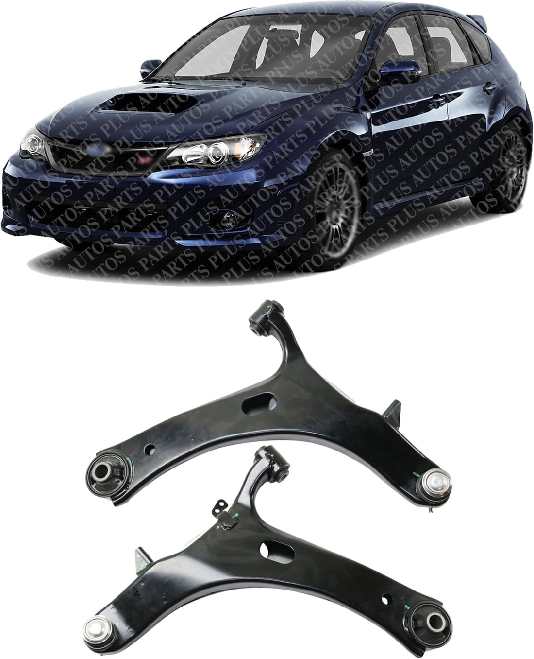 Set Of 2 Front Control Arm With Ball Joint And Bushing Right Passenger & Left Driver Side Direct Replacement Compatible With 2008-2011 Subaru Impreza 20202AG182 20202AG191