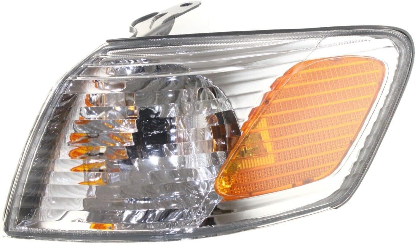 Set Of 2 Front Corner Light Assembly Right Passenger & Left Driver Side Direct Replacement Compatible With 2000-2001 Toyota Camry TO2531136 TO2530136 81510AA020 81520AA020