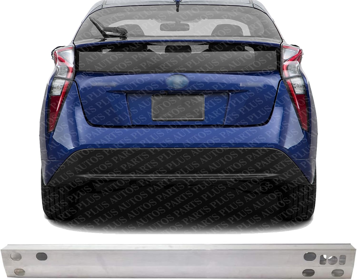 Rear Bumper Reinforcement Bar Aluminum Direct Replacement Compatible With 2016-2022 Toyota Prius TO1106228 5217147080