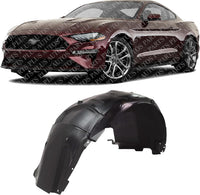 Front Fender Liner Left Driver Side Direct Replacement Compatible With 2018-2022 Ford Mustang FO1248189 JR3Z16103A