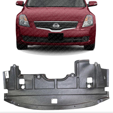 Front Engine Splash Shield Under Cover Direct Replacement Compatible with 2007-2010 Nissan Altima / 2009-2014 Maxima NI1228128 75890JA00E