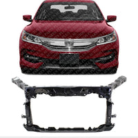 Front Radiator Support Assembly Steel Direct Replacement Compatible with 2013-2017 Honda Accord HO1225171 HO1225177 60400T2FA00ZZ 60400T2FA50ZZ