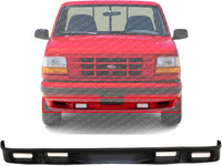Front Bumper Valance Primed with Fog Light Hole Direct Replacement Compatible With 1993 1995 Ford F-150 Lightning FO1095155 F3TZ17626B