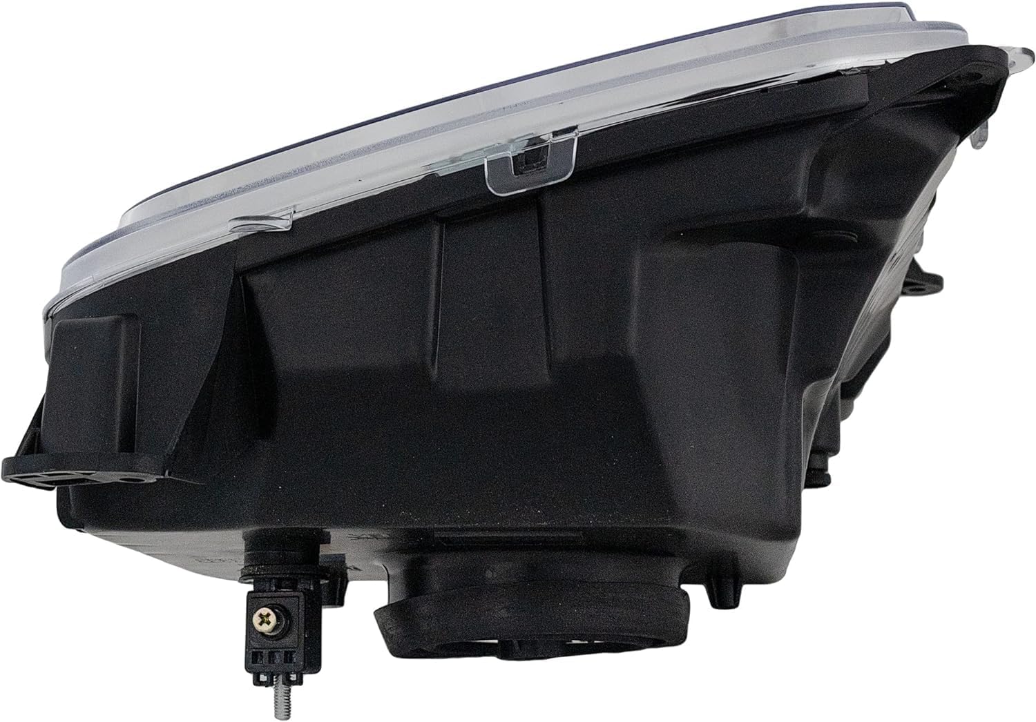 Set Of 2 Front Head Light Assembly Chrome Interior Left Driver & Right Passenger Side Direct Replacement Compatible With 2008-2012 Jeep Liberty CH2502196 CH2503196 55157339AE