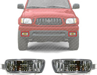 Set Of 2 Front Signal Light Assembly Right Passenger & Left Driver Side Direct Replacement Compatible With 2001-2004 Toyota Tacoma TO2530140 TO2531140 8152004080 8151004080