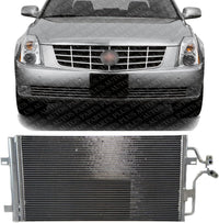 Front A/C Condenser Aluminum Core Direct Replacement Compatible With 2006-2011 Buick Lucerne GM3030270 25769583