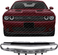 Front Upper Grille Reinforcement Textured Direct Replacement Compatible With 2015-2023 Dodge Challenger CH1223103 68258750AC