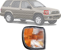 Front Corner Light Assembly Light Right Passenger Side Direct Replacement Compatible With 1999-2004 Nissan Pathfinder NI2521127 261202W625