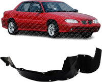 Front Fender Liner Right Passenger Side Direct Replacement Compatible With 1996-1998 Pontiac Grand Am GM1249117 22659114