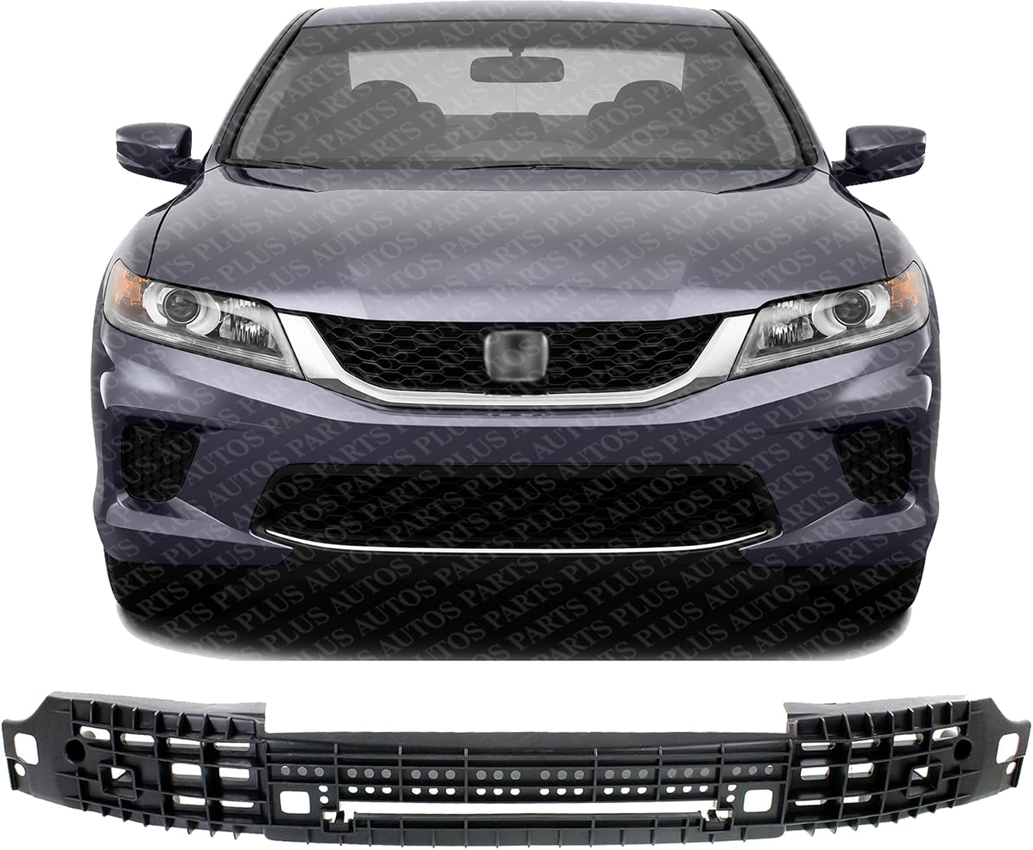 Front Bumper Impact Absorber Direct Replacement Compatible With 2013-2015 Honda Accord HO1070157 71172T2FA00