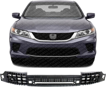 Front Bumper Impact Absorber Direct Replacement Compatible With 2013-2015 Honda Accord HO1070157 71172T2FA00