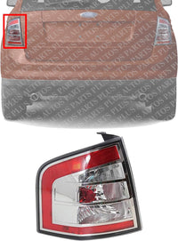 Tail Light Assembly Left Driver Side Direct Replacement Compatible With 2007-2010 Ford Edge FO2800209 7T4Z13405B