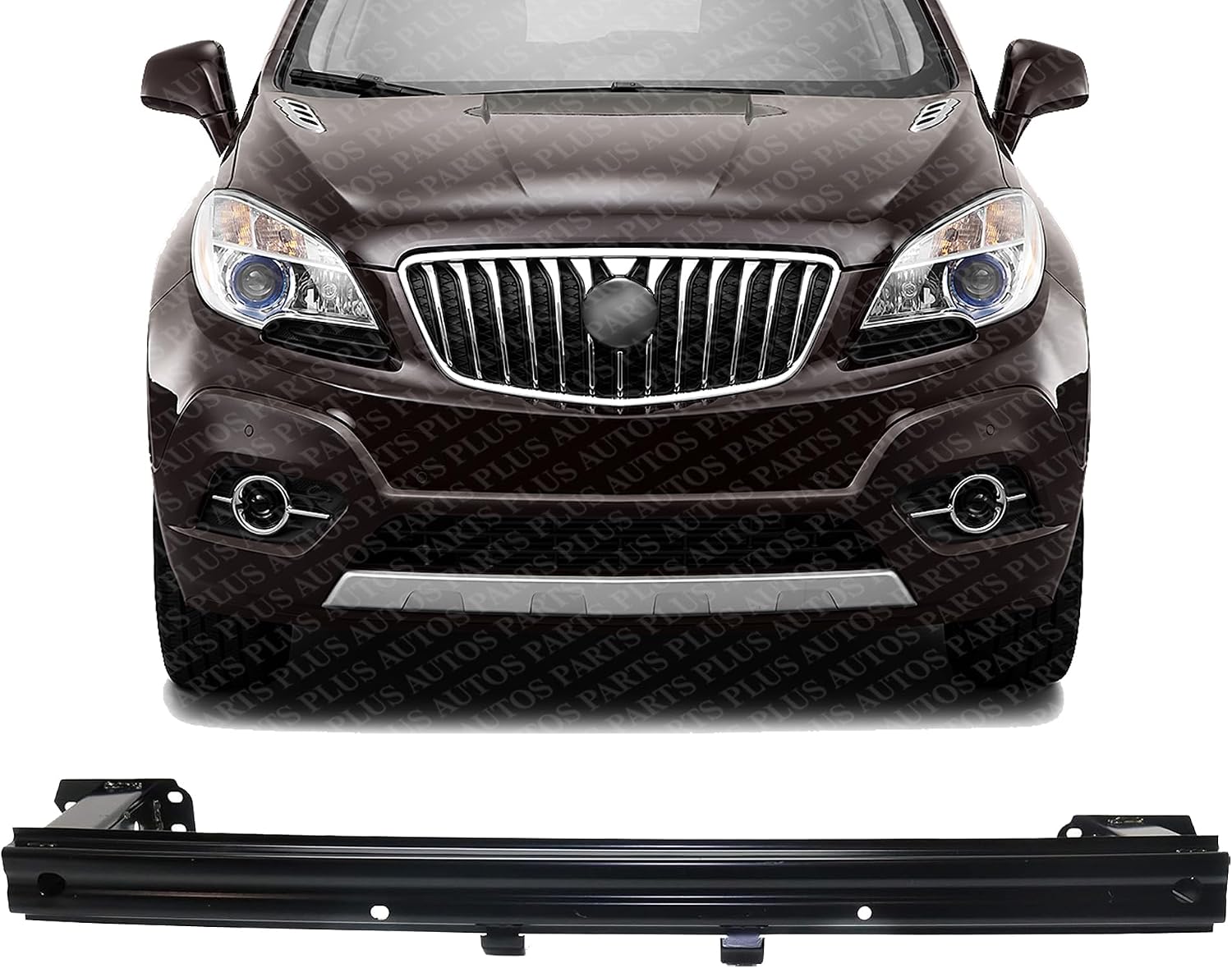 Front Bumper Lower Impact Bar Reinforcement Steel Direct Replacement Compatible With 2013-2017 Buick Encore / 2017-2022 Chevrolet Trax GM1006698 42554932